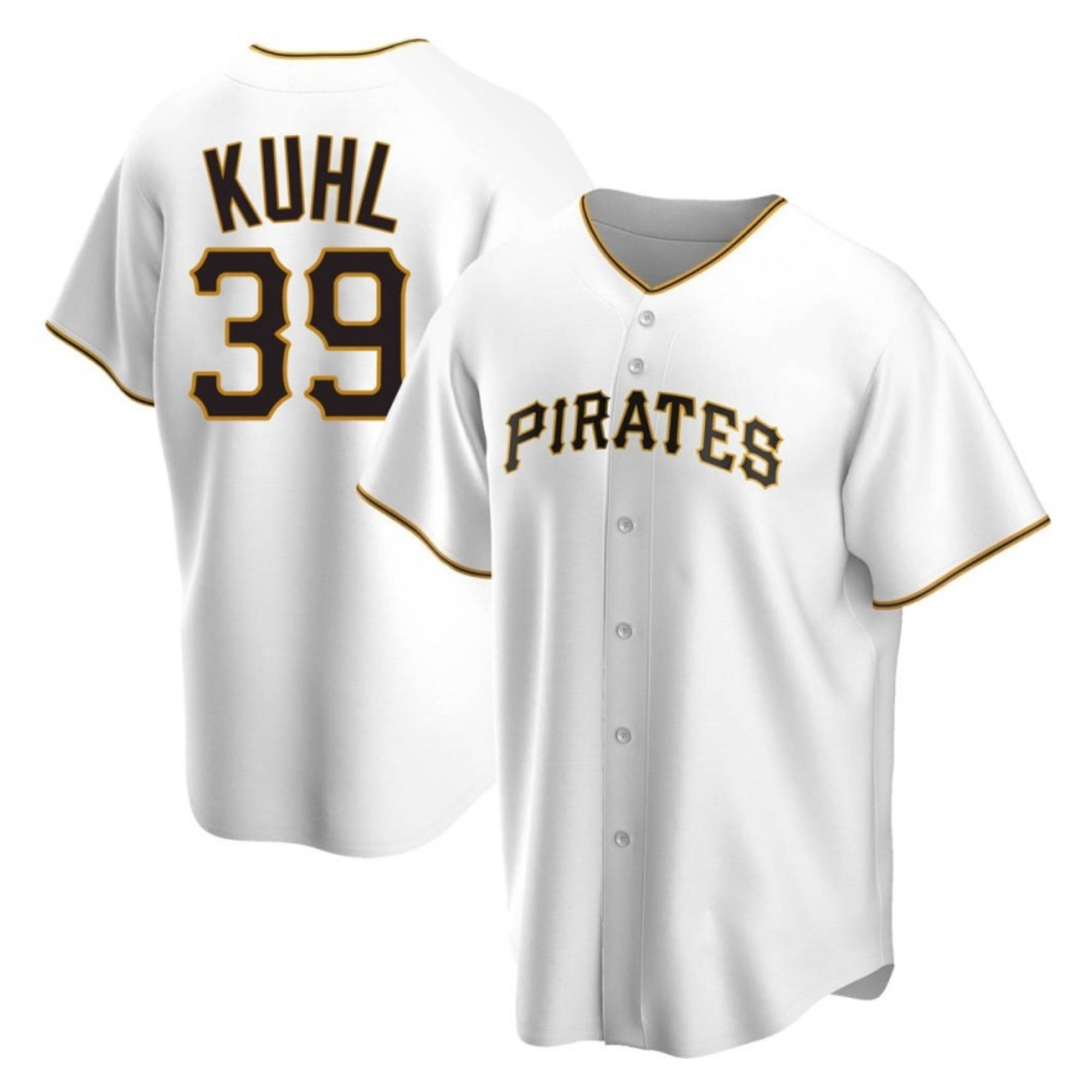 Chad Kuhl Pittsburgh Pirates 39 Jersey
