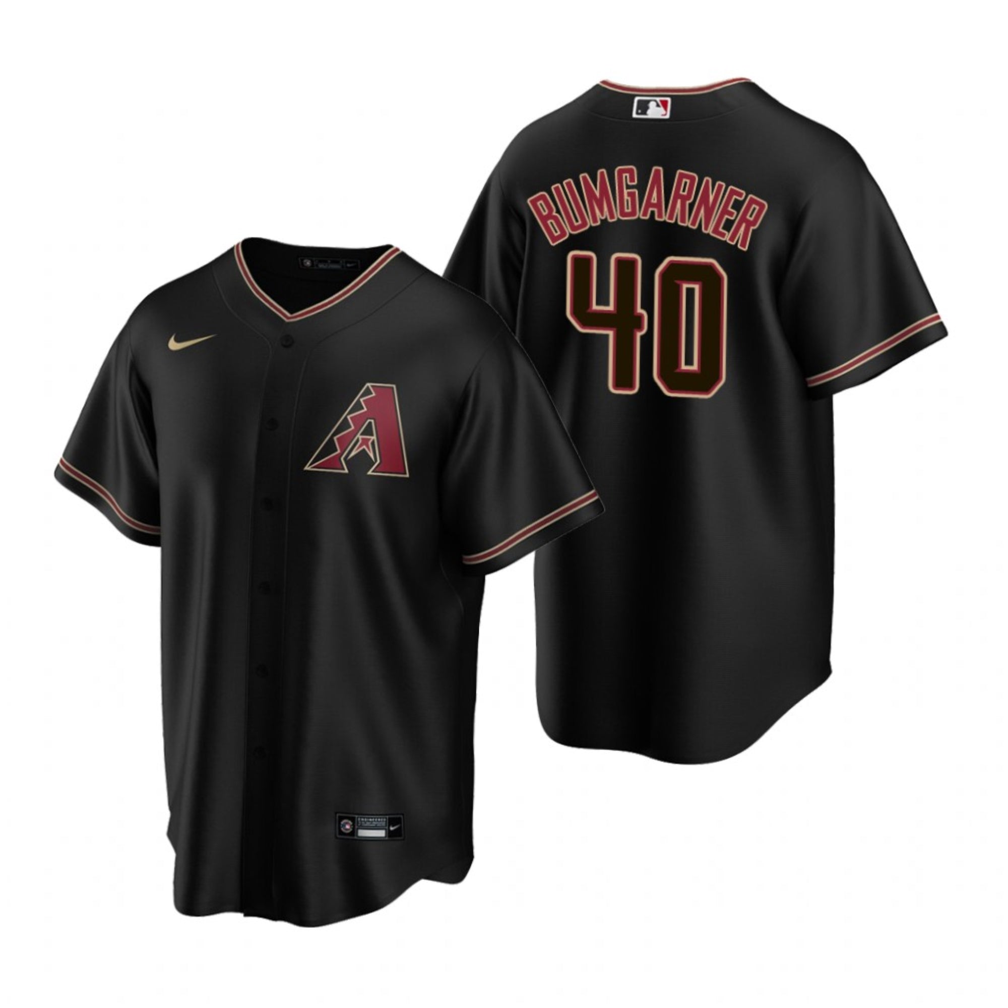 Madison Bumgarner Arizona Diamondbacks 40 Jersey
