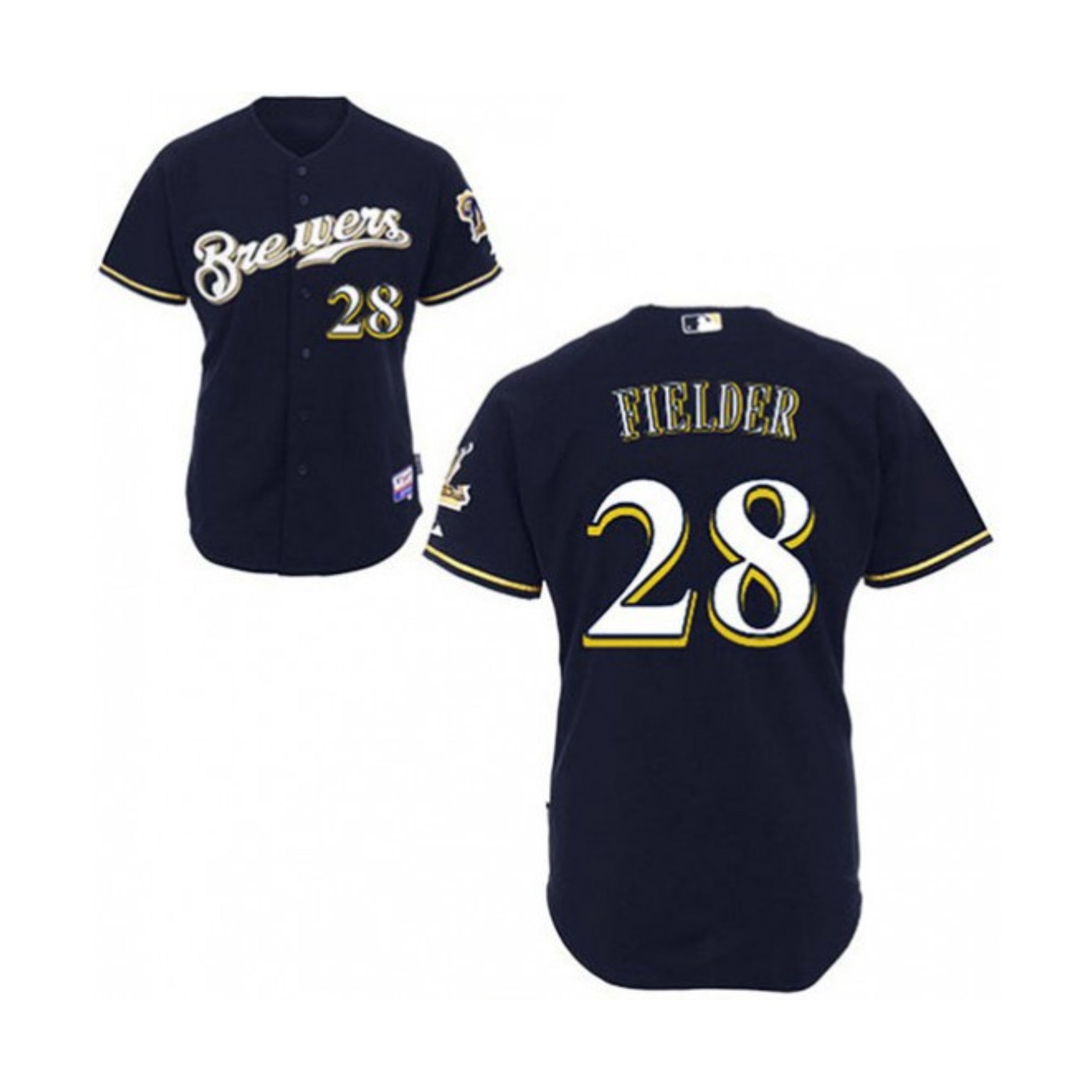 Prince Fielder Milwaukee Brewers 28 Jersey