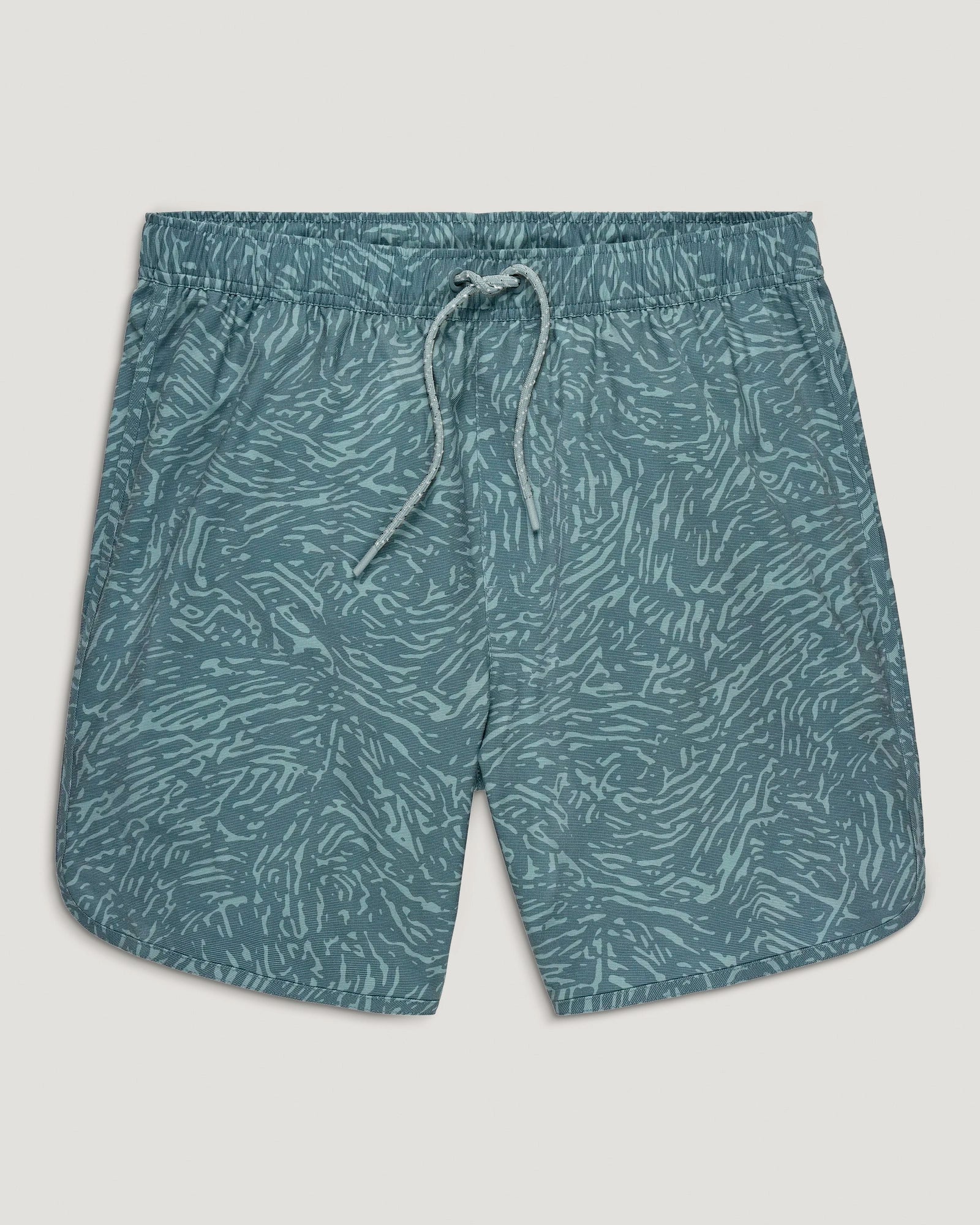 Men's Reverb Short Unlined – 7" - Tidal Flow Print Stormy Sea