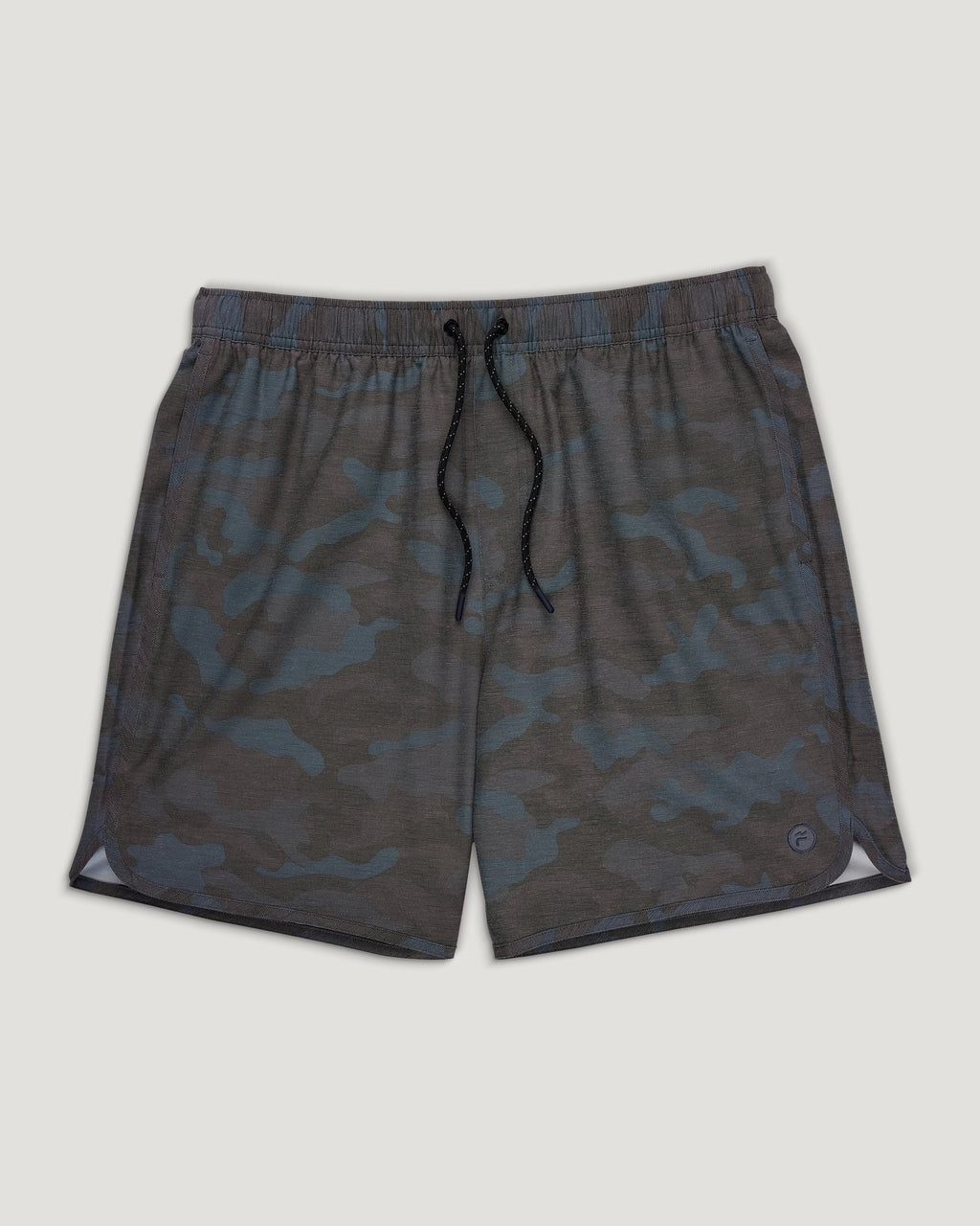 Men's Reverb Short Unlined – 7" - Woodland Camo Storm Cloud