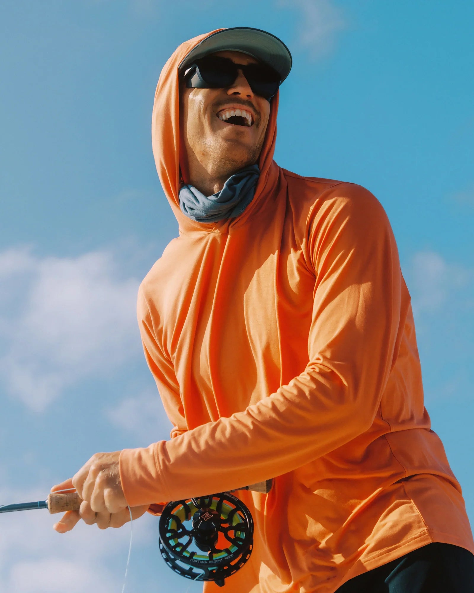 Men's Elevate Lightweight Hoodie - Red Clay
