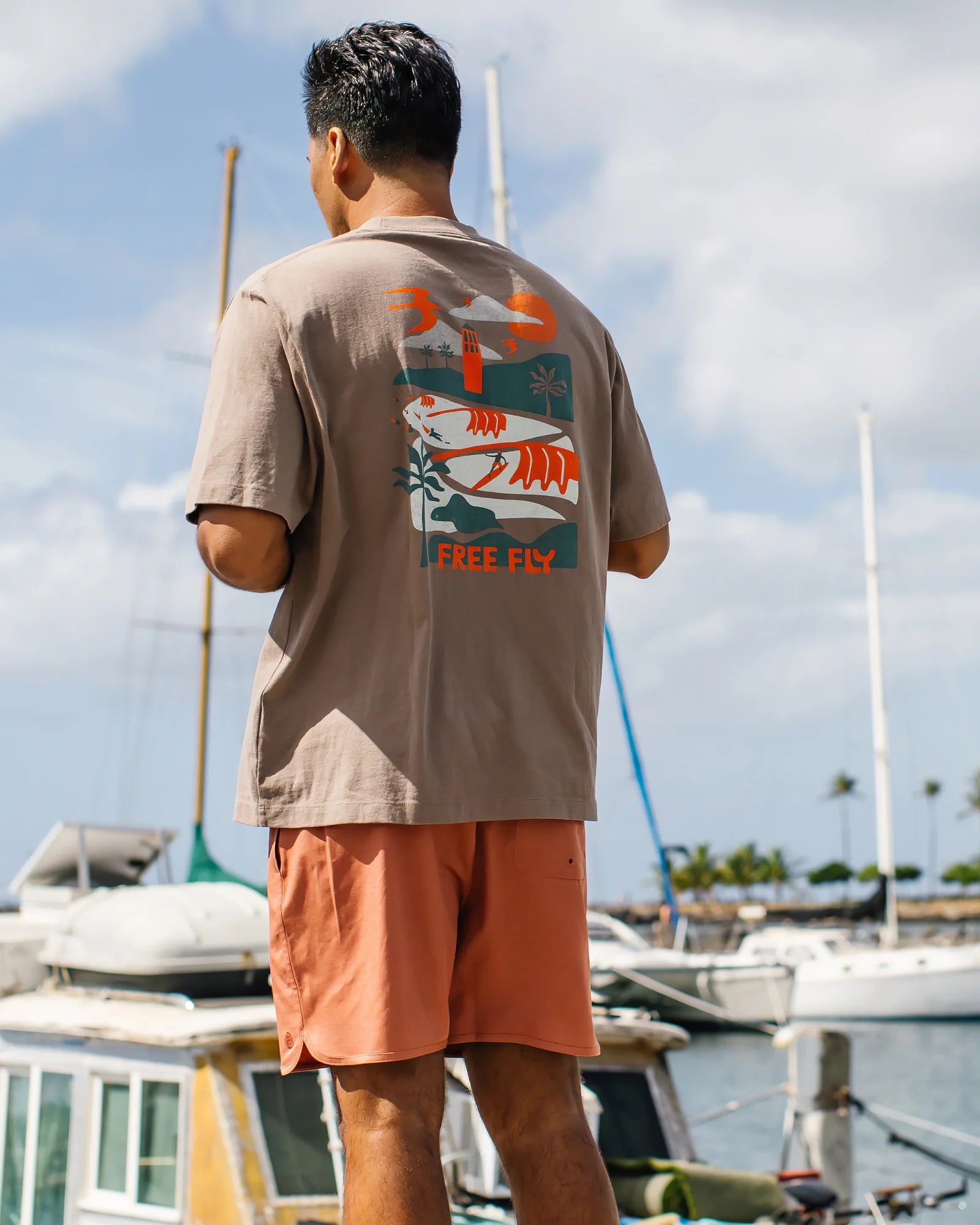 Men's Reverb Short Lined – 7" - Woodland Camo