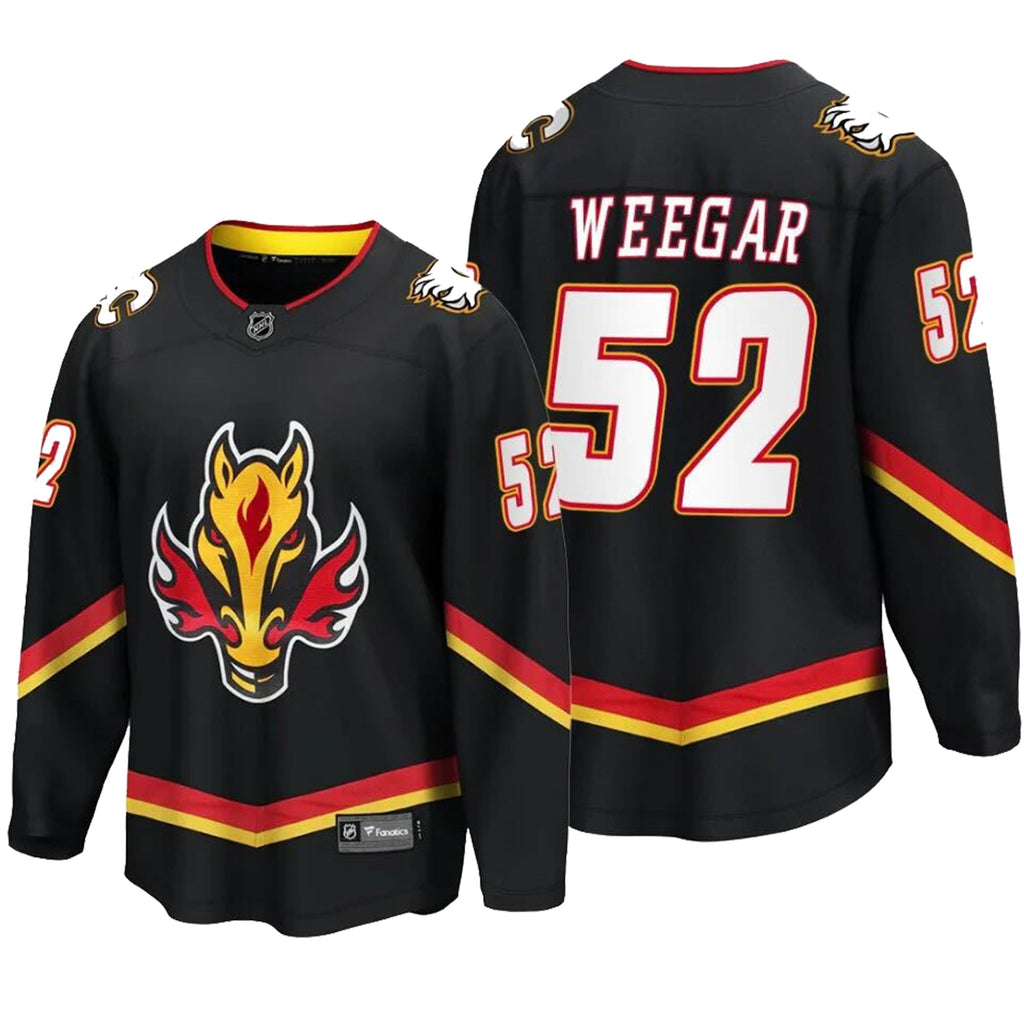 MacKenzie Weegar Calgary Flames 52 Jersey