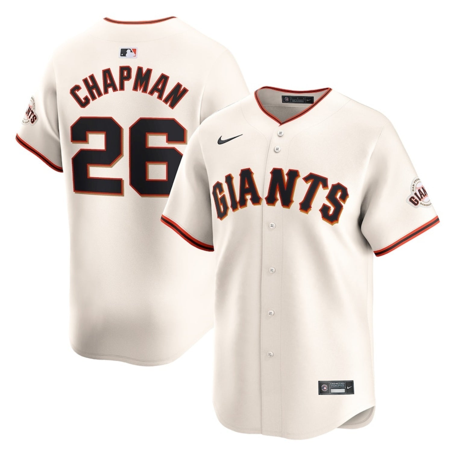 Matt Chapman San Francisco Giants  26 Jersey