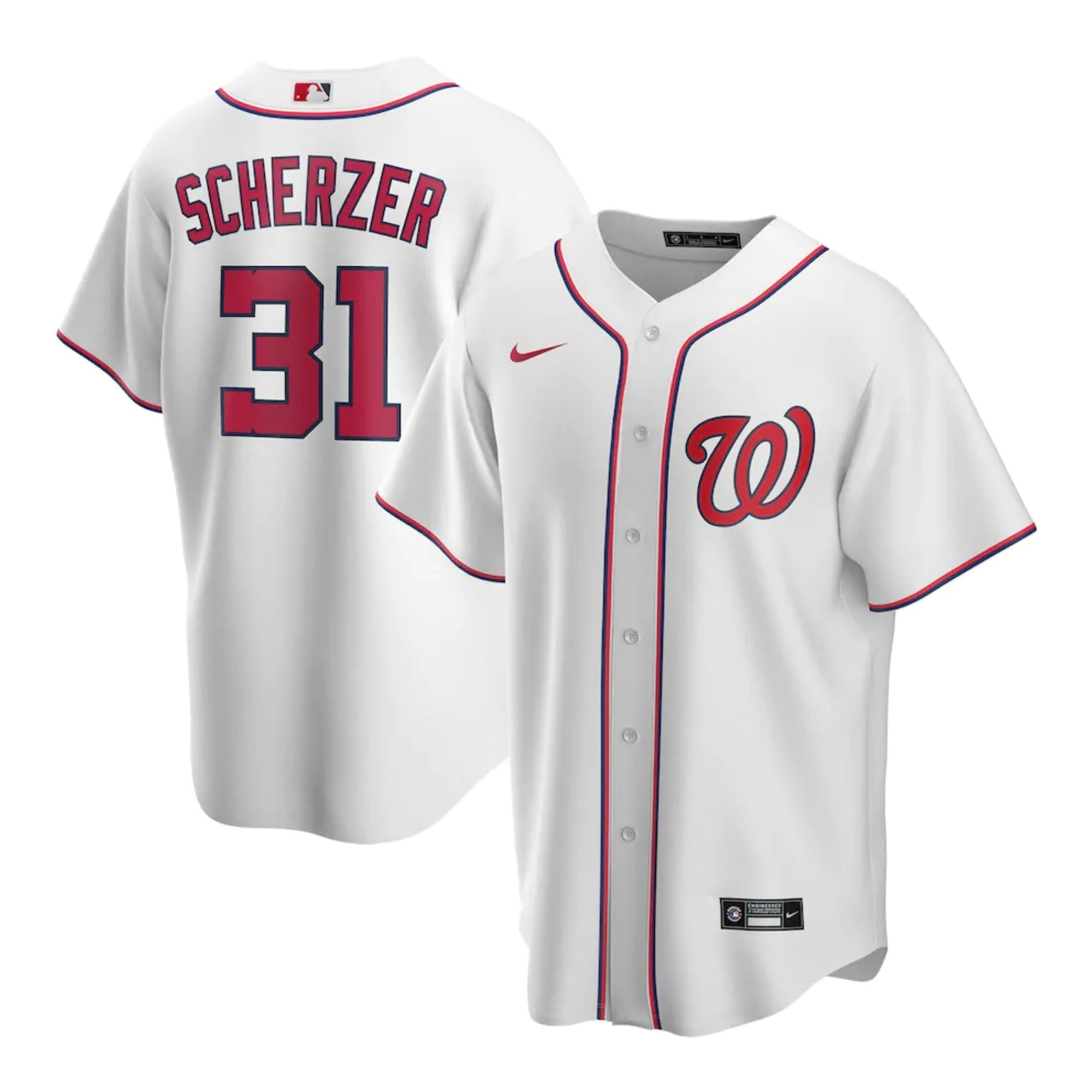 Max Scherzer Washington Nationals 31 Jersey