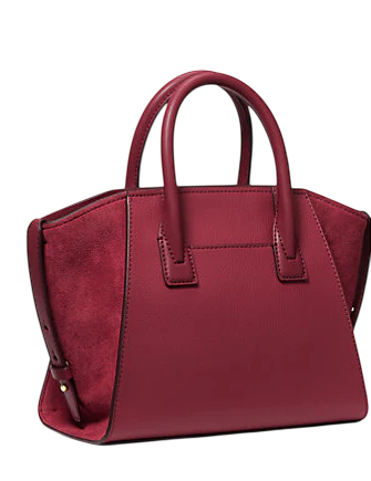 Michael Michael Kors Avril Small Pebbled Leather Satchel