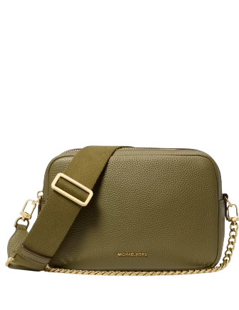 Michael Michael Kors Bryant Medium Double Zip Chain Camera Crossbody