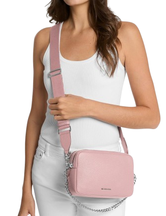 Michael Michael Kors Bryant Medium Double Zip Chain Camera Crossbody