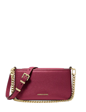 Michael Michael Kors Bryant Small Pebbled Leather Convertible Pochette