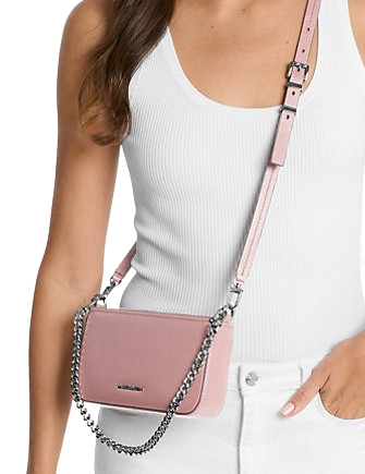 Michael Michael Kors Bryant Small Pebbled Leather Convertible Pochette