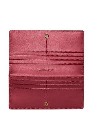 Michael Michael Kors Carson Large Patent Crocodile Embossed Wallet