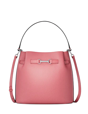 Michael Michael Kors Carson Medium Pebbled Leather Convertible Bucket Crossbody Bag