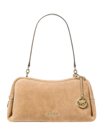 Michael Michael Kors Cecily Medium Suede Shoulder Bag