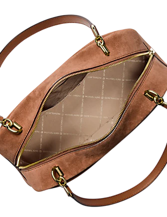 Michael Michael Kors Cecily Medium Suede Shoulder Bag