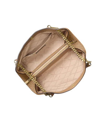 Michael Michael Kors Christina Medium Signature Logo Messenger Bag