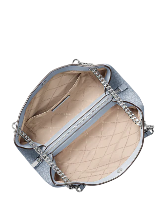 Michael Michael Kors Christina Medium Signature Logo Messenger Bag