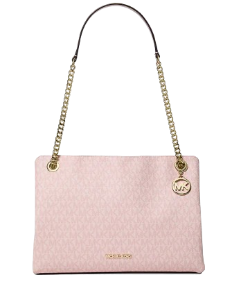 Michael Michael Kors Christina Medium Signature Logo Messenger Bag