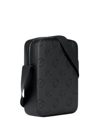 Michael Michael Kors Cooper Logo Debossed Flight Bag