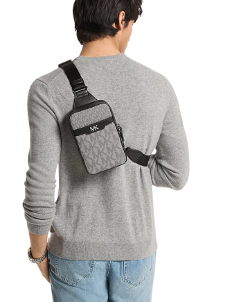 Michael Michael Kors Cooper Small Signature Logo Sling Pack