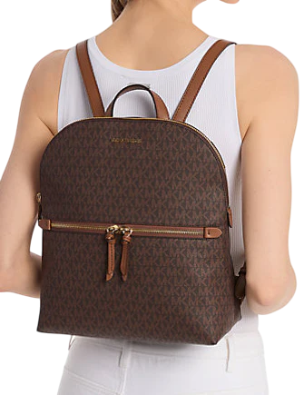 Michael Michael Kors Dallas Medium Signature Logo Backpack