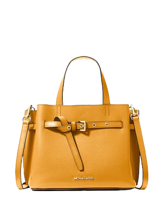 Michael Michael Kors Emilia Small Pebbled Leather Satchel