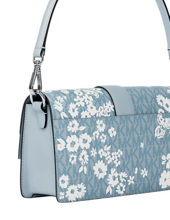 Michael Michael Kors Greenwich Medium Printed Signature Logo Convertible Shoulder Bag
