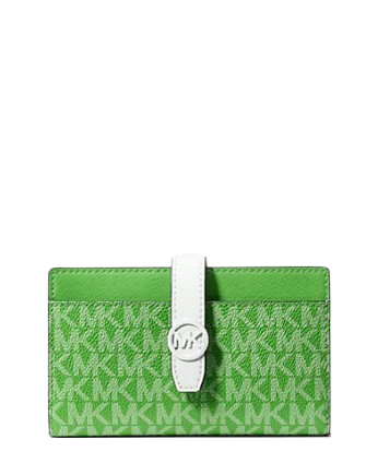 Michael Michael Kors Greenwich Medium Signature Logo Wallet