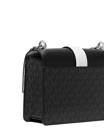 Michael Michael Kors Greenwich Small Color-Block Signature Logo Crossbody Bag