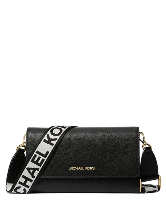 Michael Michael Kors Jet Set Large Leather Crossbody Bag