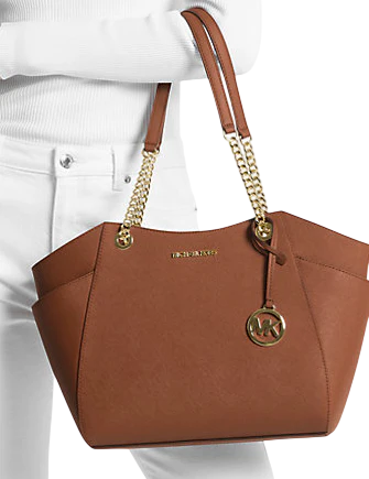Michael Michael Kors Jet Set Large Saffiano Leather Shoulder Bag