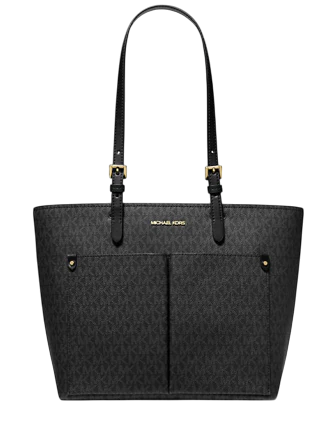 Michael Michael Kors Jet Set Medium Logo Pocket Tote Bag