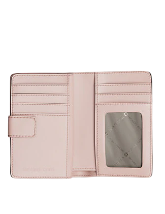 Michael Michael Kors Jet Set Medium Signature Logo Bi-Fold Wallet