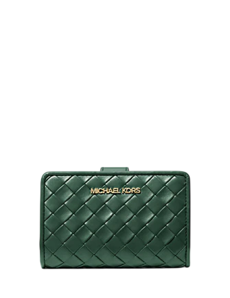 Michael Michael Kors Jet Set Medium Woven Wallet