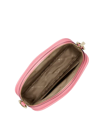 Michael Michael Kors Jet Set Small Signature Logo Camera Crossbody Bag