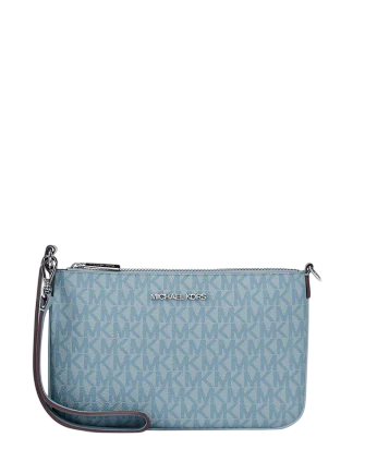 Michael Michael Kors Jet Set Small Signature Logo Convertible Wristlet
