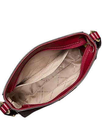 Michael Michael Kors Jet Set Small Signature Logo Stripe Crossbody Bag