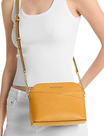 Michael Michael Kors Jet Set Travel Medium Dome Crossbody Bag