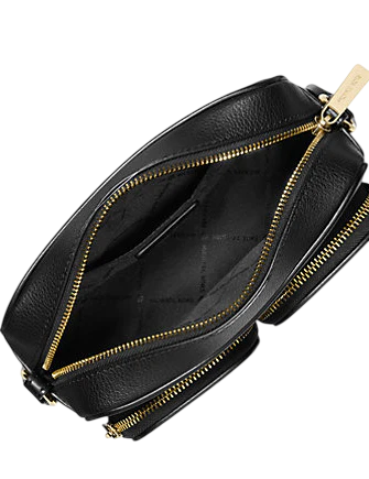Michael Michael Kors Jet Set Travel Medium Leather Messenger Bag