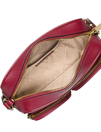 Michael Michael Kors Jet Set Travel Medium Leather Messenger Bag