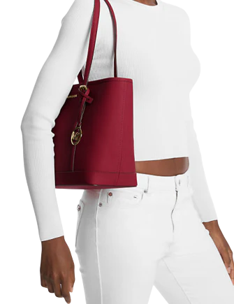 Michael Michael Kors Jet Set Travel Small Saffiano Leather Top-Zip Tote Bag
