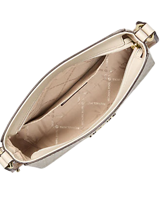 Michael Michael Kors Jet Set Travel Small Signature Logo Messenger Bag