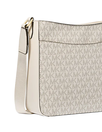 Michael Michael Kors Jet Set Travel Small Signature Logo Messenger Bag
