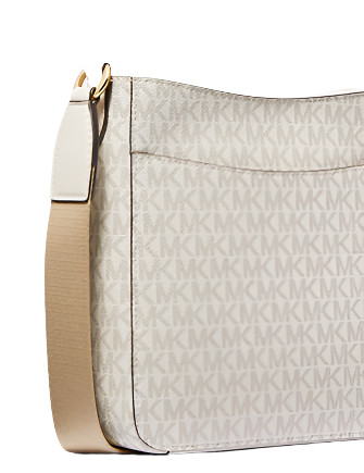 Michael Michael Kors Jet Set Travel Small Signature Logo Messenger Bag