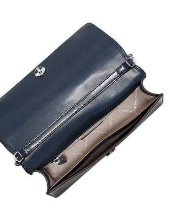 Michael Michael Kors Jet Set Travel Woven Signature Logo Crossbody Bag
