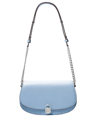 Michael Michael Kors Mila Medium Leather Messenger Bag