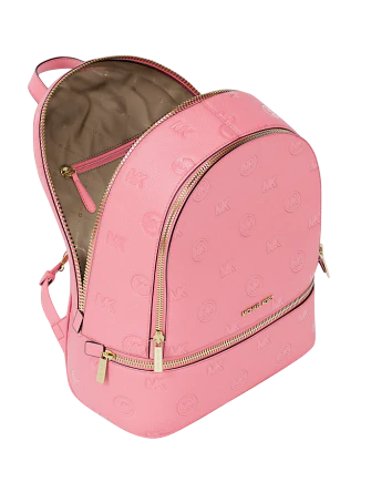 Michael Michael Kors Rhea Medium Logo Debossed Backpack
