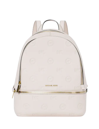 Michael Michael Kors Rhea Medium Logo Debossed Backpack