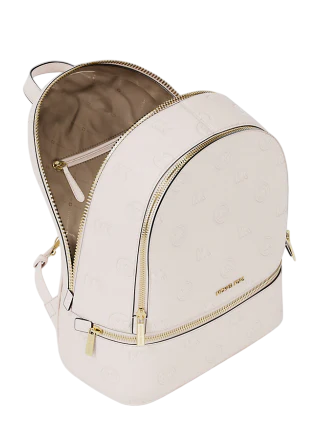 Michael Michael Kors Rhea Medium Logo Debossed Backpack