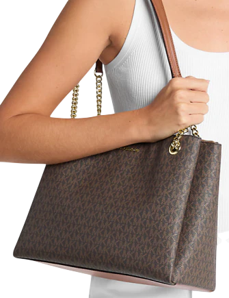 Michael Michael Kors Soho Medium Signature Logo Tote Bag